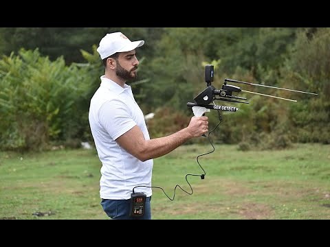 GER Detect TITAN 1000 Long Range Gold and Metal Detector with 3D Scanner and Deep Treasure Finder