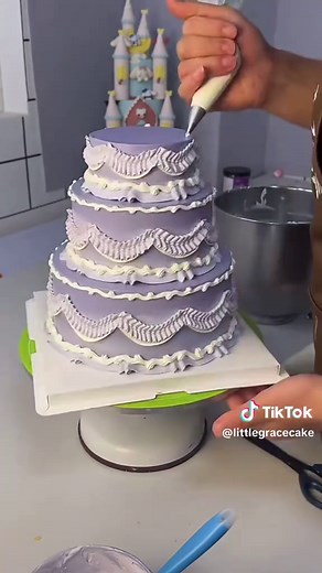 #fyp #cakedecorating #cakedesign #caketutorials #vintagecake | Decorating Cake