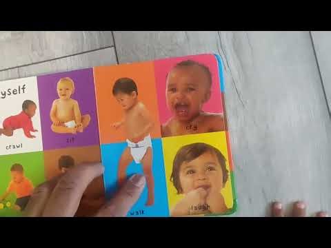First 100 words book for babies and kids