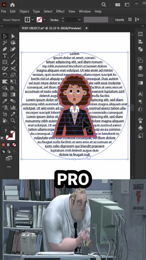 Beginner vs Pro Artist. Adobe Illustrator #design #illustrator
