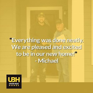 2.1K views · 21 reactions | With more than 40,000 homes under our belts, we have the experience to get it all right the first time. Build the home of your dreams with #UBH. #WeBuildForLife bit.ly/UBHomes | United Built Homes | Facebook