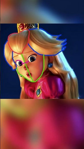 How to draw Princess Peach from super mario galaxy #trending #drawing #supermario