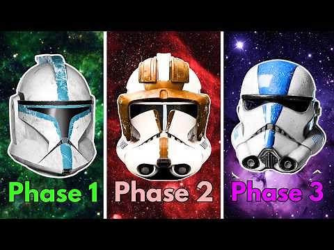 ALL 4 Clone Armor PHASES Explained