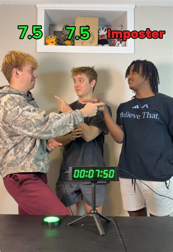 STAY TIL THE END🤯 #imposter #timer #games #funny #sidelinebros | game