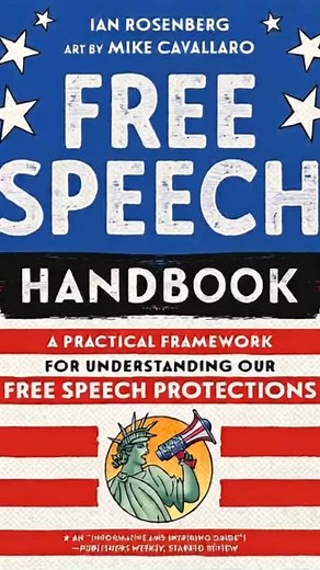 Free Speech Handbook: A Practical Framework for Understanding Our Free Speech Protections - https://bit.ly/3VA34Fl #graphicnovel #america #freespeech #art #story #history #politics #future #usa #guide #handbook #book #author #artist #democracy #left #right #protection #macmillan #education | David Lee Andrews