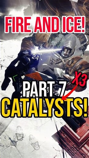 ⚔️ Fire and Ice Lightsaber ALL Catalyst Guide Part 7👍 Destiny 2 Renegades!