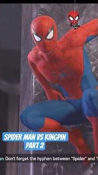 spider man vs kingpin part one 🔥 machine gun attack 🔥🔥🔥#spiderman #gaming #spidermangame #marvel