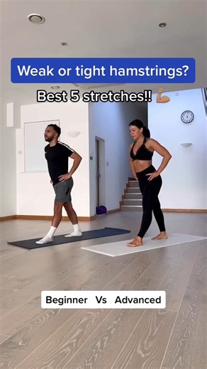 12K views · 195 reactions | 5 of the best stretches to strengthen your tight or weak hamstring #hamstringstrength #hamstringstretches #hamstringexercise | Alluring Angels | Facebook