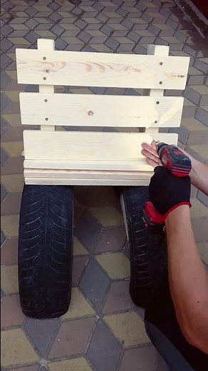 Easy Tire Chair Anyone Can Build!