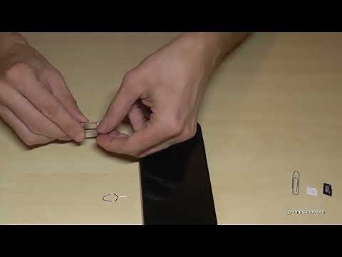 Samsung Galaxy A23 5G: How to insert the SIM card? Installation of the nano SIM cards Tutorial