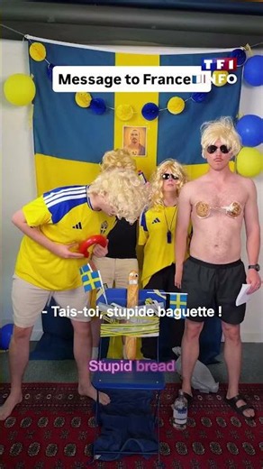 France vs. Sweden: The funny threat from Swedish fans if Les Bleus win tonight | TF1 INFO