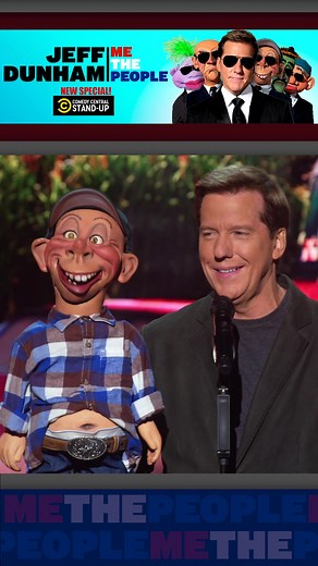 Bubba J is in our nation’s capital and in rare form in my ALL NEW Comedy Central Special, “JEFF DUNHAM: Me The People”! In this clip, he gives us a peek into his life at home. It gives new meaning to the question, “Can you relate?”! Check it out! 🔴 Link in bio!