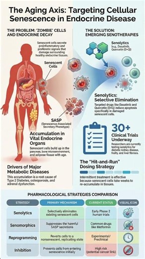 Cellular Senescence Mechanisms, Biomarkers, and Therapeutic Interventions #senescence #genetics
