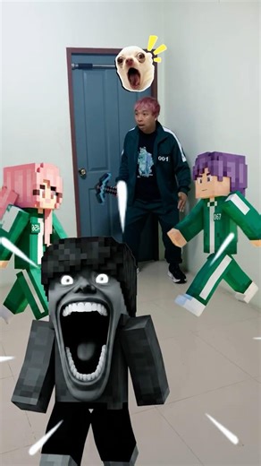 🙈ห้ามกระพริบตา จะเป็น67มายคราฟ#sigma #minecraft #funny