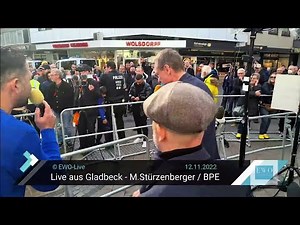 Verbales Feuerwerk in Gladbeck 2.0 - BPE-Kundgebung