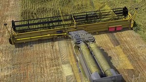 CEMOS AUTO CROP FLOW, part of our Variable Rate Harvesting™ technology for the LEXION combine, monitors key components to guard against slip, blockages, and damage. #farmEASY | CLAAS