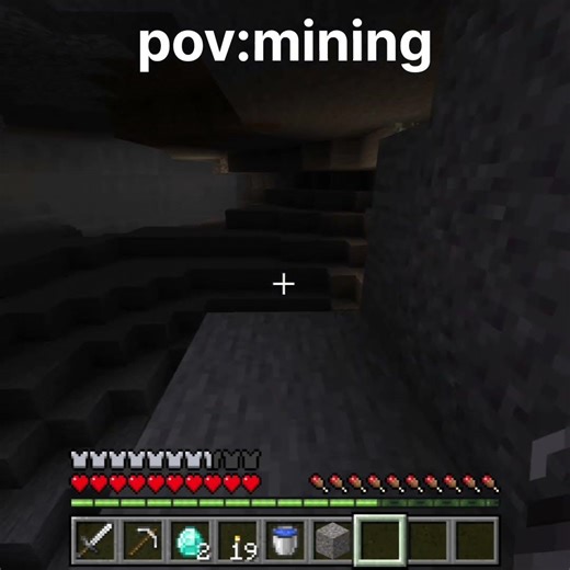 only happens with me while mining #minecraft #memes #shorts