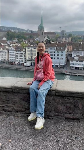 チューリッヒ🇨🇭リンデンホフの丘🏰🍃 #スイス #スイス観光 #チューリッヒ