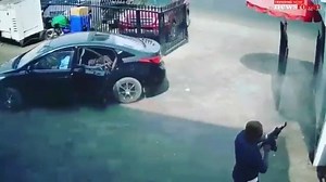 Gun battle caught on CCTV at a robbery on a Zenith Bank branch in Owerri | DailyGossip.ng