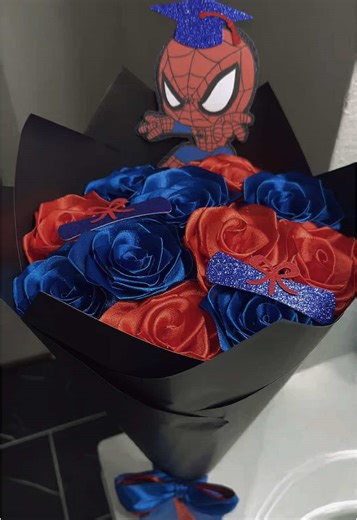 Spider-Man Bouquet for Graduation 2025