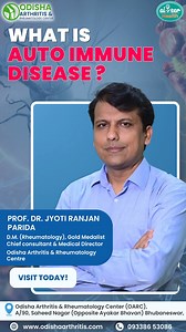 What is Autoimmune Disease? Why Immune System Attacking Itself?| Prof. Dr. Jyoti Ranjan Parida| Rheumatologist In this video, Flag Bearer of Health in Odisha Prof. Dr. Jyoti Ranjan Parida, D.M. Rheumatology, Gold Medalist, Chief Consultant & Medical Director Centre - Odisha Arthritis & Rheumatology Center, Bhubaneswar explains how the immune system, meant to protect us, can sometimes mistakenly attack the body itself. For Consultation with the Expert Book Your Appointment Today! ☎Call - 093386 5