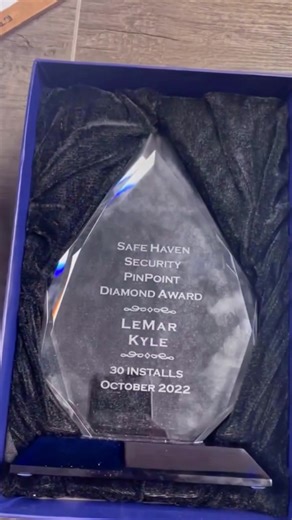 “I had the privilege to start working with Safe Haven Security this year the last week of January, and in less than a year, everything that I have done- all my achievements, all the records broken in my office, all my awards, even being number eight in the nation. I’ve had coworkers and other people ask me how I do what I do, and I tell them that I could’ve done it without God.” #reposted #diamond #careertok