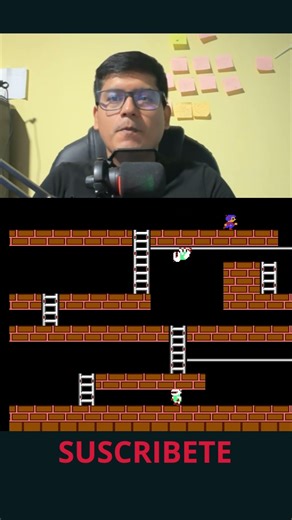 Lode Runner NES Nivel 1 de 50 #LodeRunner #RetroGaming #JuegoClasico #VideojuegosRetro #Shorts