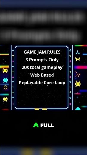 AI Game Design Challenge 3 Prompts, 20 Sec Gameplay