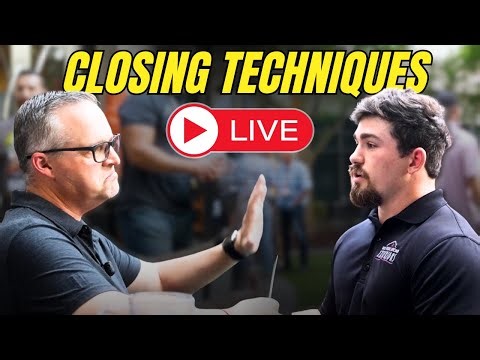 LIVE Objection Handling // How To Get Buyers To Say Yes Today!