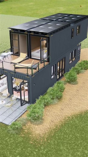 Shipping container homes 3 bedrooms #smallhousedesignidea #smallhouse #smallhousedesign #house #tinyhousetour #tinyhouse #shippingcontainerhomes #shippingcontainerhouse #shippingcontainerhomeplans #containerhousedesigner #moderncontainerhomes #airbnb #containerhouse | Affordable Shipping Container Homes