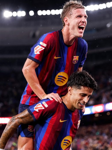 El FC Barcelona goleó al Racing y dejó varios datos que explican el espectacular inicio de temporada: Raphinha, João Cancelo y Gabriel Jesus fueron protagonistas de una noche llena de goles y récords. ⚽🔥 ¿Este Barça está preparado para volver a dominar Europa? #futbol #tiktokfootball #noticiasdefutbol #barcelona #laliga #fyp #parati #viral