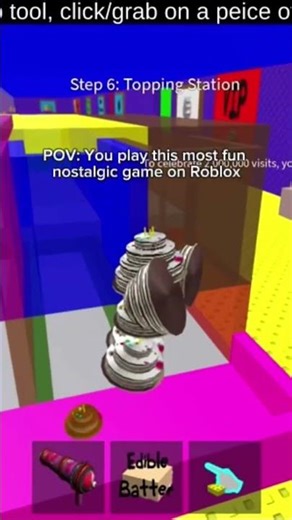 This game is called Make a Cake And Feed the Giant is the most nostalgic on Roblox #roblox #old #fun