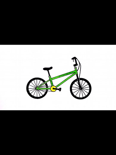 Learn to Draw a BMX Bike Step by Step