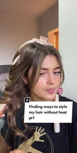 Exploring Heatless Hair Styling Methods: Trying the Heatless Curl Method