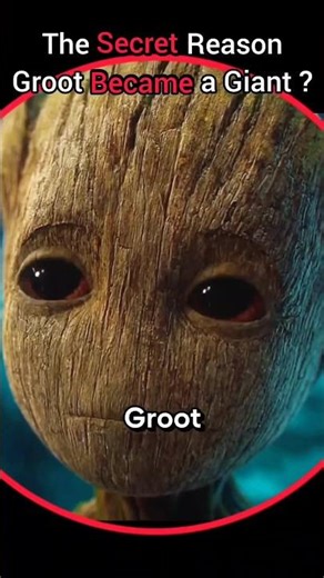 How Groot Became a Monster So Fast ? #shorts #marvel