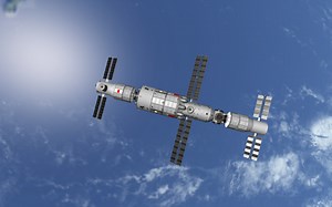天舟三号货运飞船发射任务模拟［坎巴拉太空计划KSP］