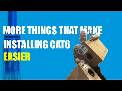 5 More Ways to Install Cat6 Better and Faster
