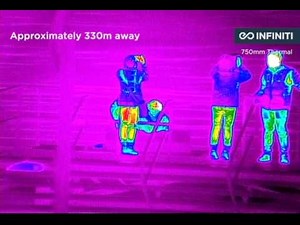 Long Range Thermal Imaging Camera Cooled MWIR IR PTZ Surveillance 360 Night Vision system