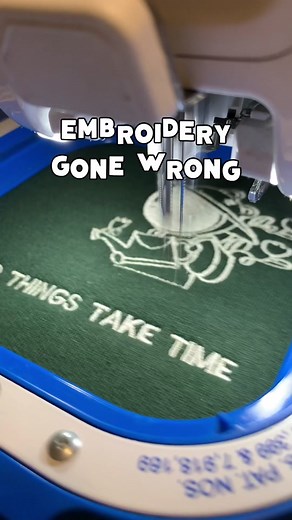 Embroidery Machine Problem: A Frustrating Experience