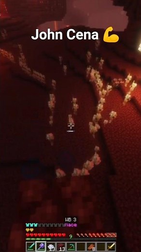 And his name is John Cena! 💪 #minecraft #minecraftip #johncena