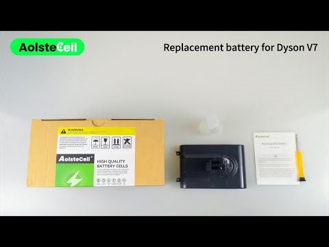 Replacement battery for Dyson V7 21.6V 3500mAh 6 Cells