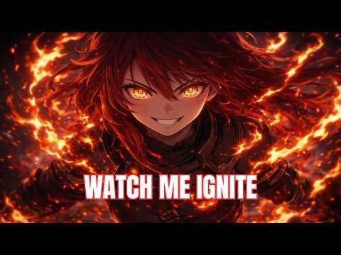 Watch Me Ignite | Epic Anime Battle Song | Female Fire Anthem | Fantasy Aura
