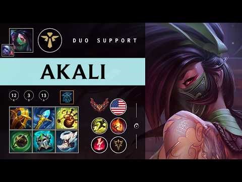Akali Support vs Sona - NA Grandmaster Patch 26.03