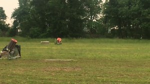 3.5K views · 77 reactions | Properly set rabbit. Wheels off cart, rubber rabbit mat, staked down, mowed grass and back stop. | A.I.M. Shooting School | Facebook