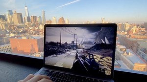 Shadow from the clouds 🌩️ Do you recognize this city skyline? | Shadow