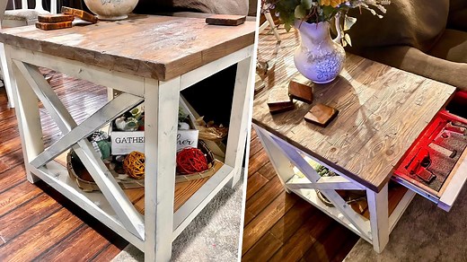 Build a Concealment Side Table That Sells