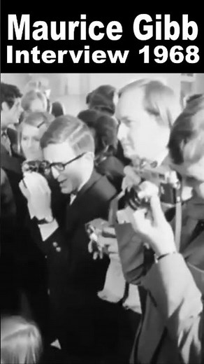 Maurice Gibb Interview 1968 in Bern Switzerland #shorts