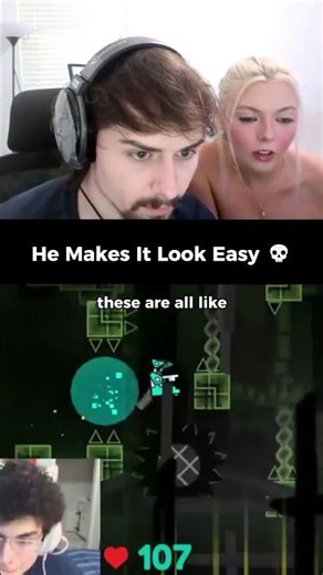 The #1 Player Makes The Impossible Look Easy 💀 #shorts #geometrydash