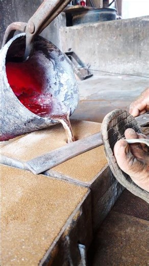 Metal Casting Ep #531 | Hypnotic Molten Aluminum #MetalPour #Satisfying