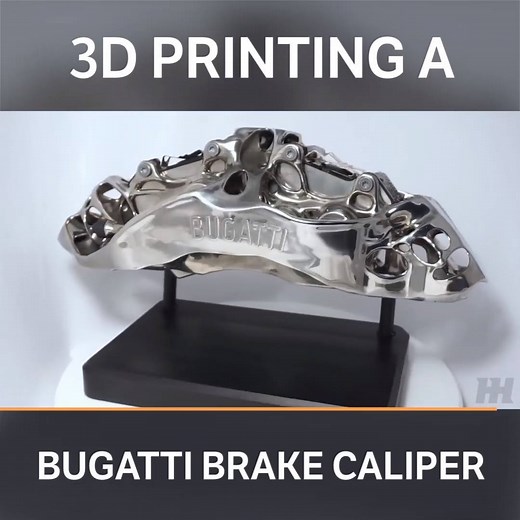 These 3d-printed calipers made for the Chiron are a world first! | Car Throttle